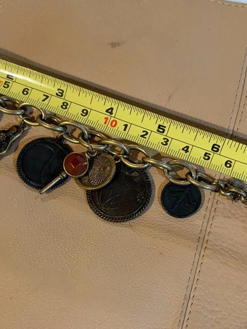 🍀VINTAGE RARE LUCKY BRAND Charm Bracelet - Picture 7 of 7